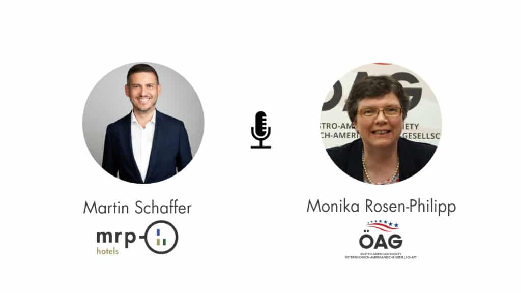 Martin Schaffer und Monika Rosen im mrp hotels Videocast